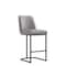 Manhattan Comfort Serena Counter Stool in Grey CS017-GY - alternate 5